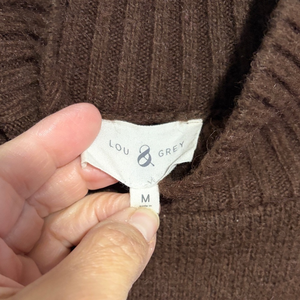 Lou & Grey Multicolor Fair Isle Turtleneck Sweater - Picture 2 of 5